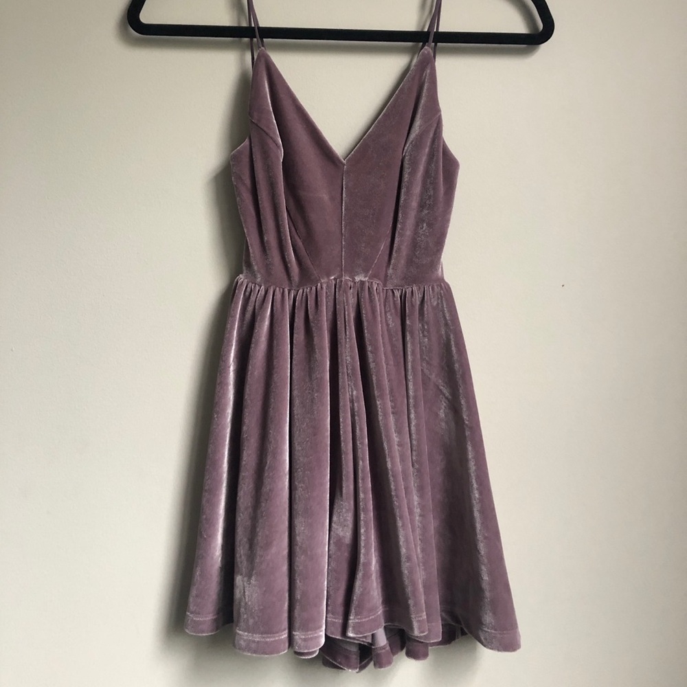 UO velvet romper